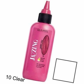 10 CLEAR Jazzing Semi-Permanent Professional Hair Color / 3 oz. by Clairol