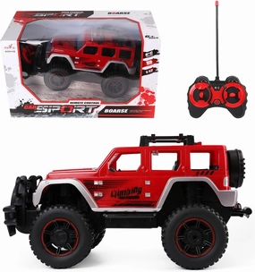1/12 Scale All Terrain Offroad Remote Control Truck Bold Red 4x4 R/C Toy Car for Adults, Boys, Girls, Kids