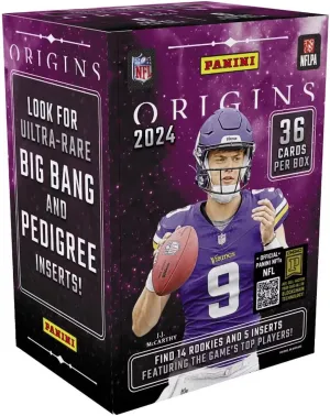 2024 Panini Origins Football International 6-Pack Blaster Trading Card Box
