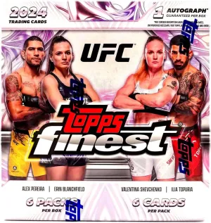 2024 Topps Finest UFC MEGA box (6 pks/bx)