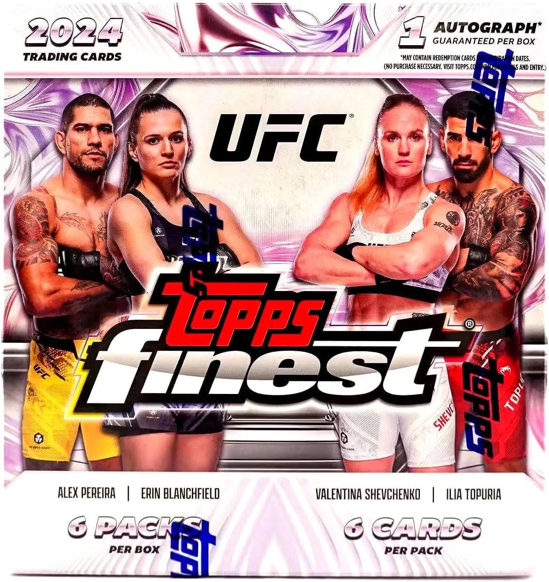 2024 Topps Finest UFC MEGA box (6 pks/bx)