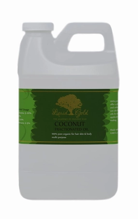 64 Fl.oz Premium Fractionated Coconut Oil Hair Skin Care Moisturizer Massage