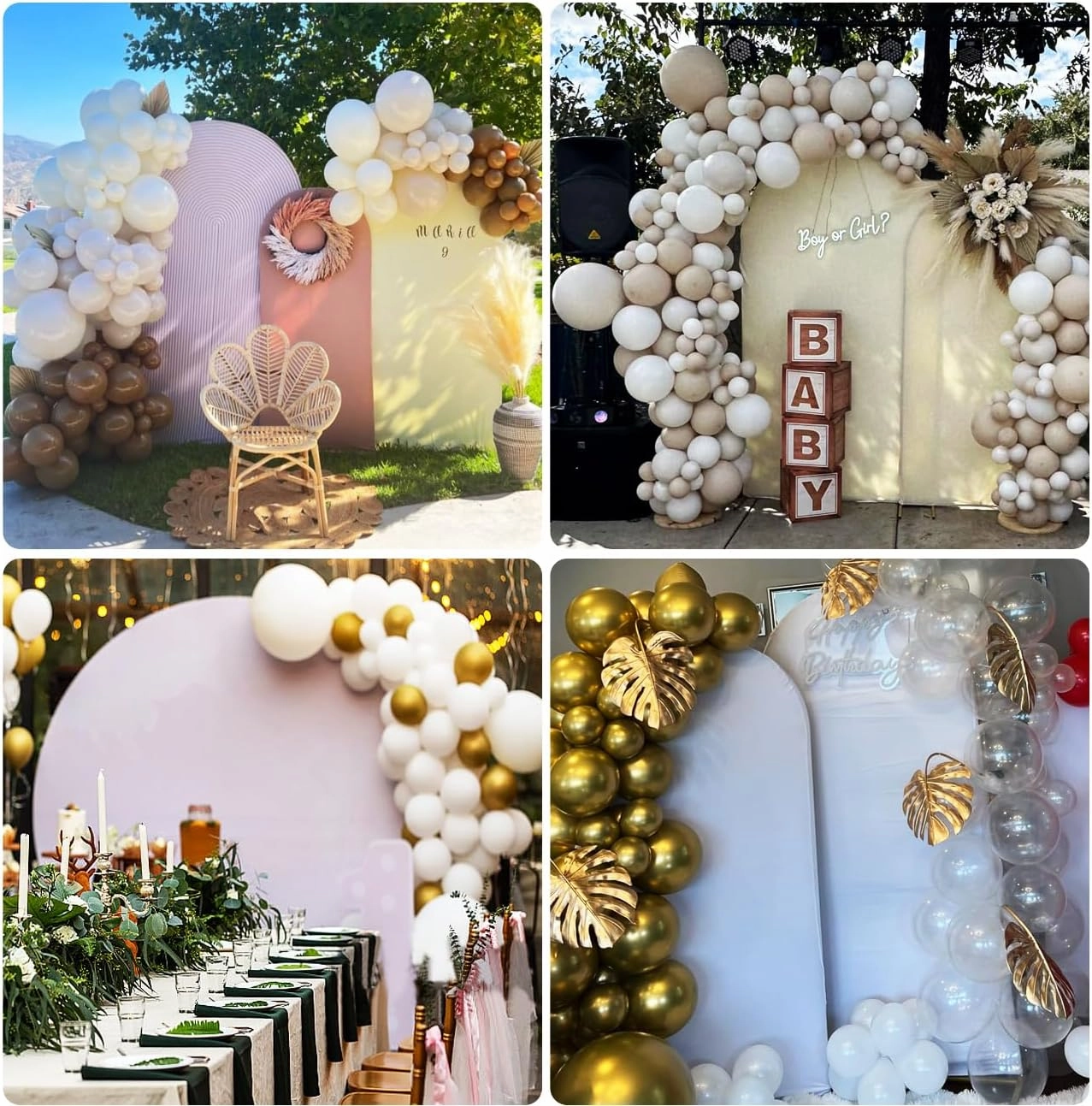 7.2 FT Pink Arch Backdrop Cover Spandex Fitted Arch Backdrop Stand Cover for Wedding Reception Birthday Party Bridal Baby Shower Arched Backdrop Decor