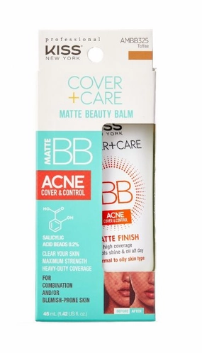 (D) KISS Cover Care - Matte Beauty Balm