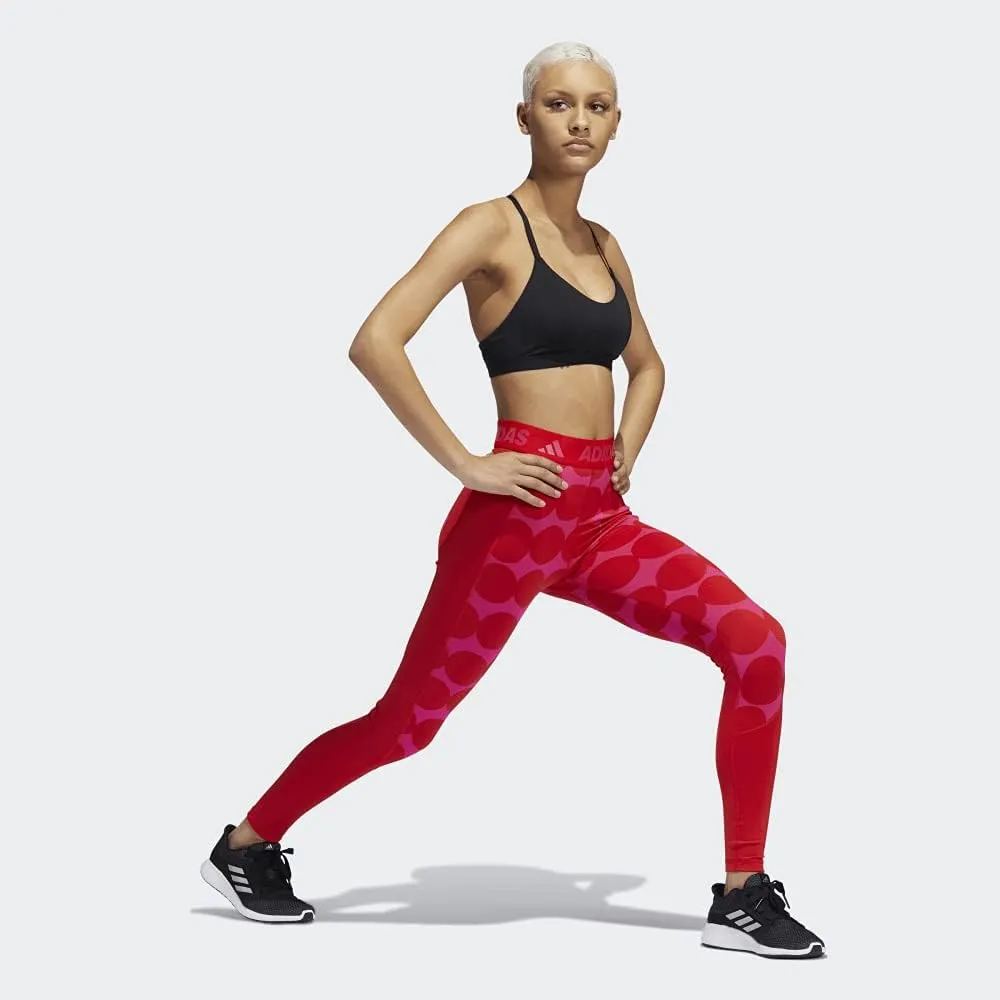 adidas Women's Techfit Marimekko Long Tight