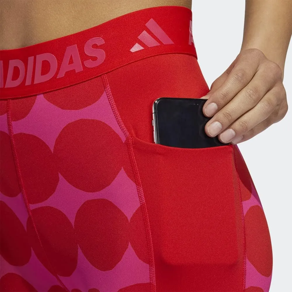 adidas Women's Techfit Marimekko Long Tight