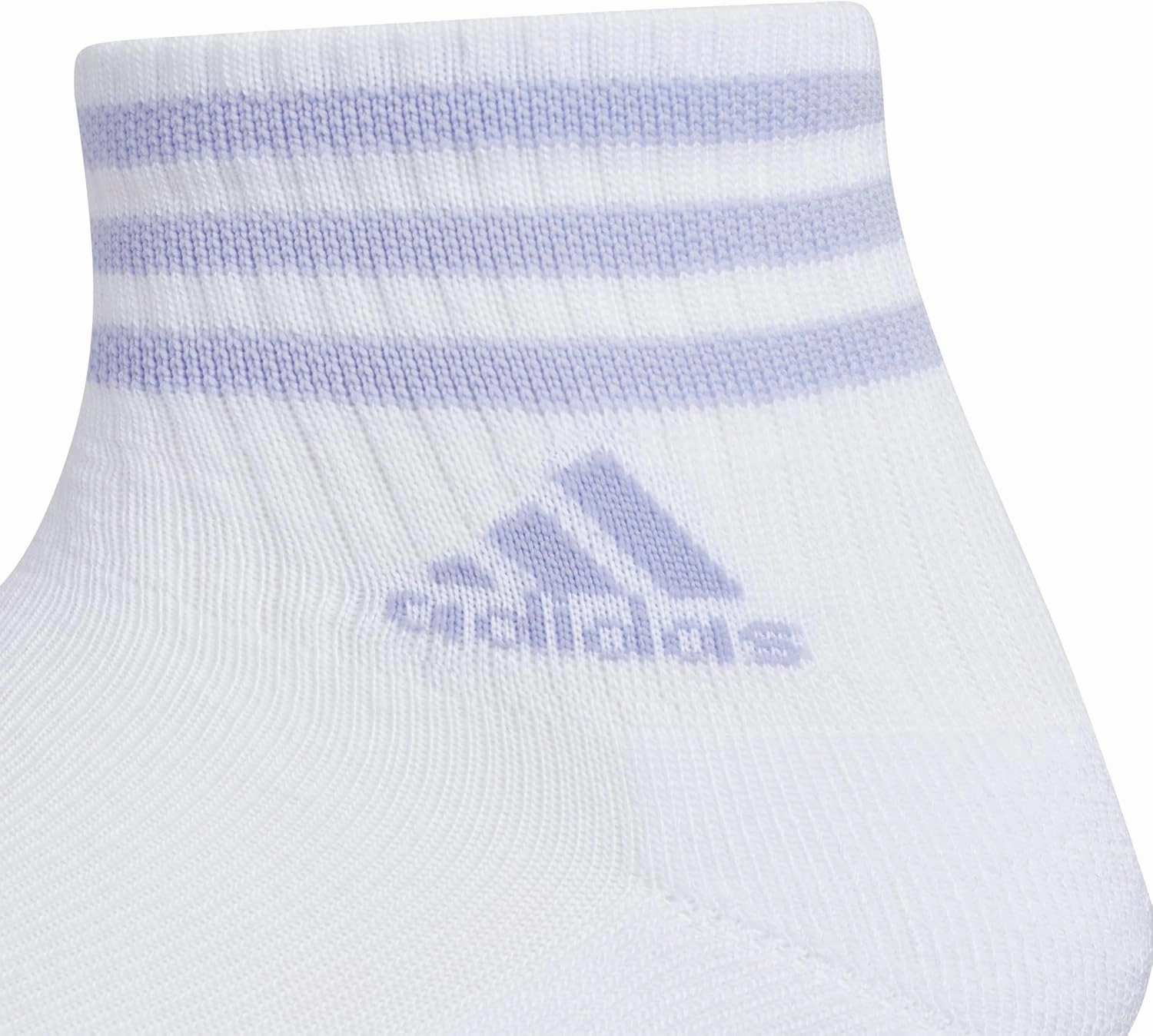 adidas Men's 3-Stripe High Quarter Socks (3-Pair)