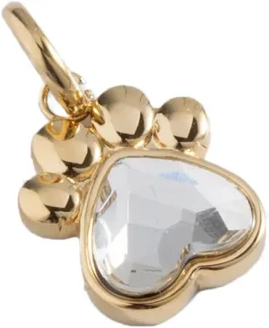 Alex and Ani Interchangeable Crystal Paw Print Charm​