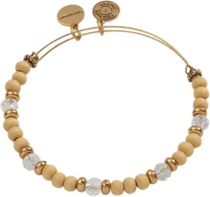 Alex and Ani Wood   Crystal Beaded Bangle
