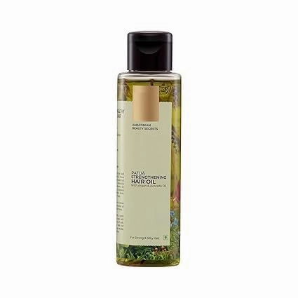 Amazonian Patuá STRENGTHENING HAIR OIL with Argan & Avocado oil for strong & silky hair | Lightweight Oil that Nourishes & Protects for women & men | 115 ml