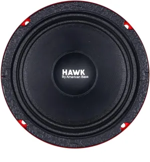 American Bass Hawk 6.5" Midrange Speaker, 500