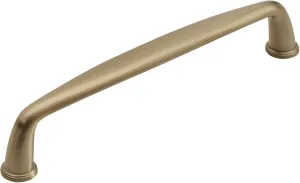 Amerock | Appliance Pull | Golden Champagne | 8 inch (203 mm) Center to Center | Kane | 1 Pack | Drawer Pull | Drawer Handle | Cabinet Hardware