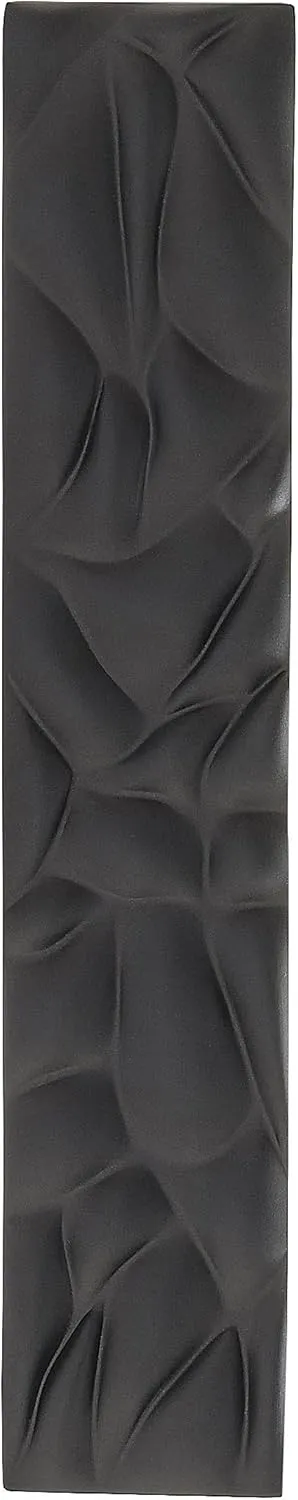 Amerock | Cabinet Pull | Matte Black | 5-1/16 inch (128 mm) Center to Center | Calathea | 1 Pack | Drawer Pull | Drawer Handle | Cabinet Hardware