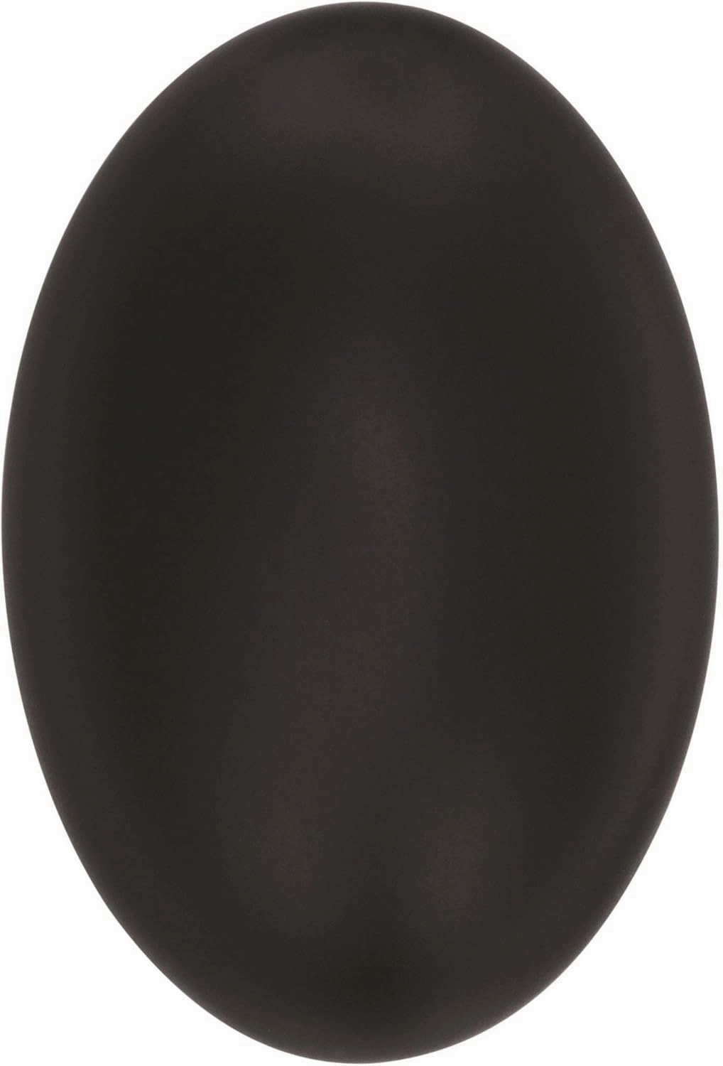 Amerock | Cabinet Knob | Matte Black | 1-3/8 inch (35 mm) Length | Vaile | 10 Pack | Drawer Knob | Cabinet Hardware