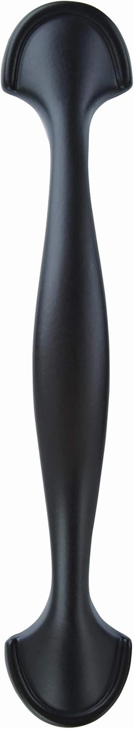Amerock | Cabinet Pull | Matte Black | 3 inch (76 mm) Center to Center | Everyday Heritage | 10 Pack | Drawer Pull | Drawer Handle | Cabinet Hardware
