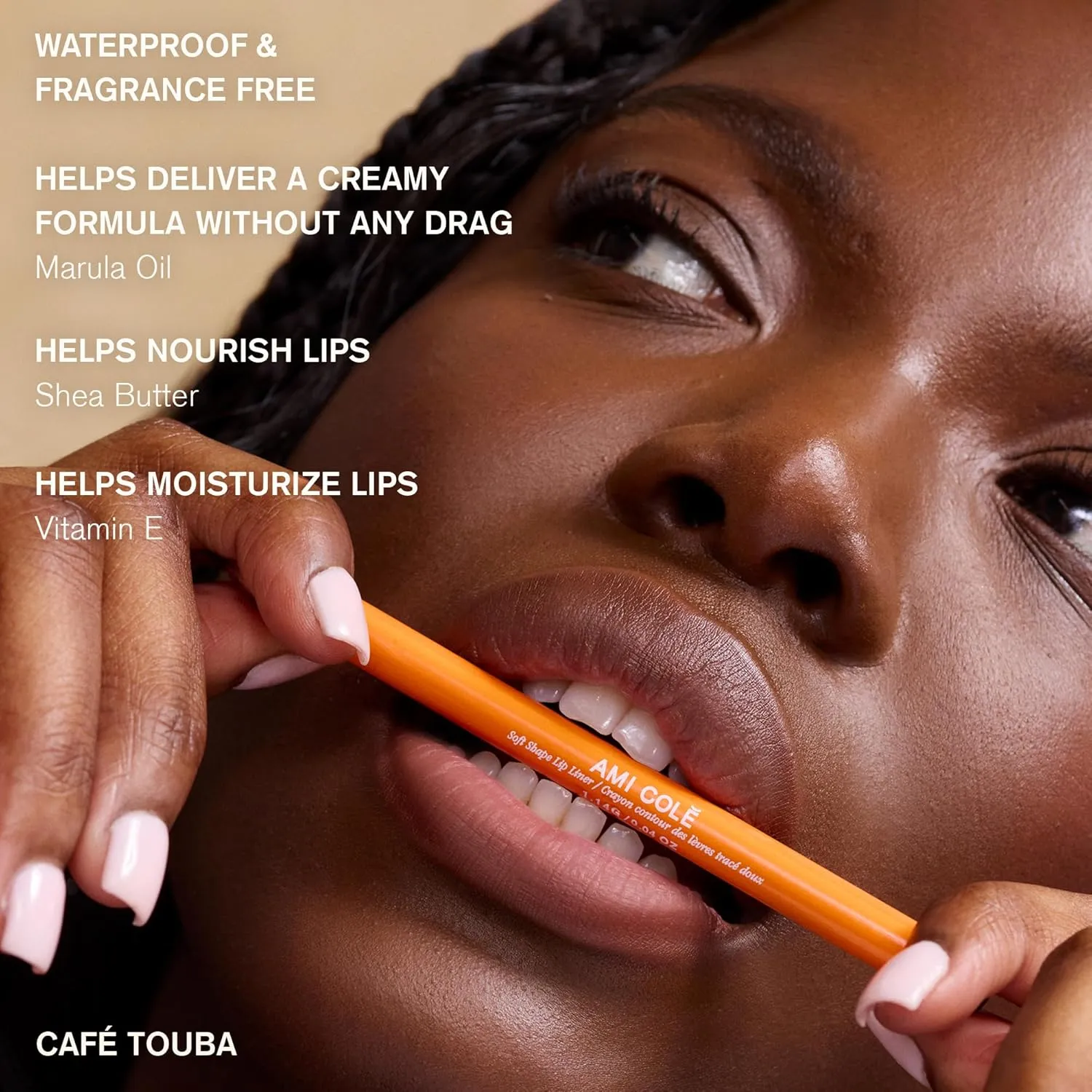 AMI COLÉ Soft Shape Lip Liner (Petit Cola - a warm cinnamon), 0.04 oz