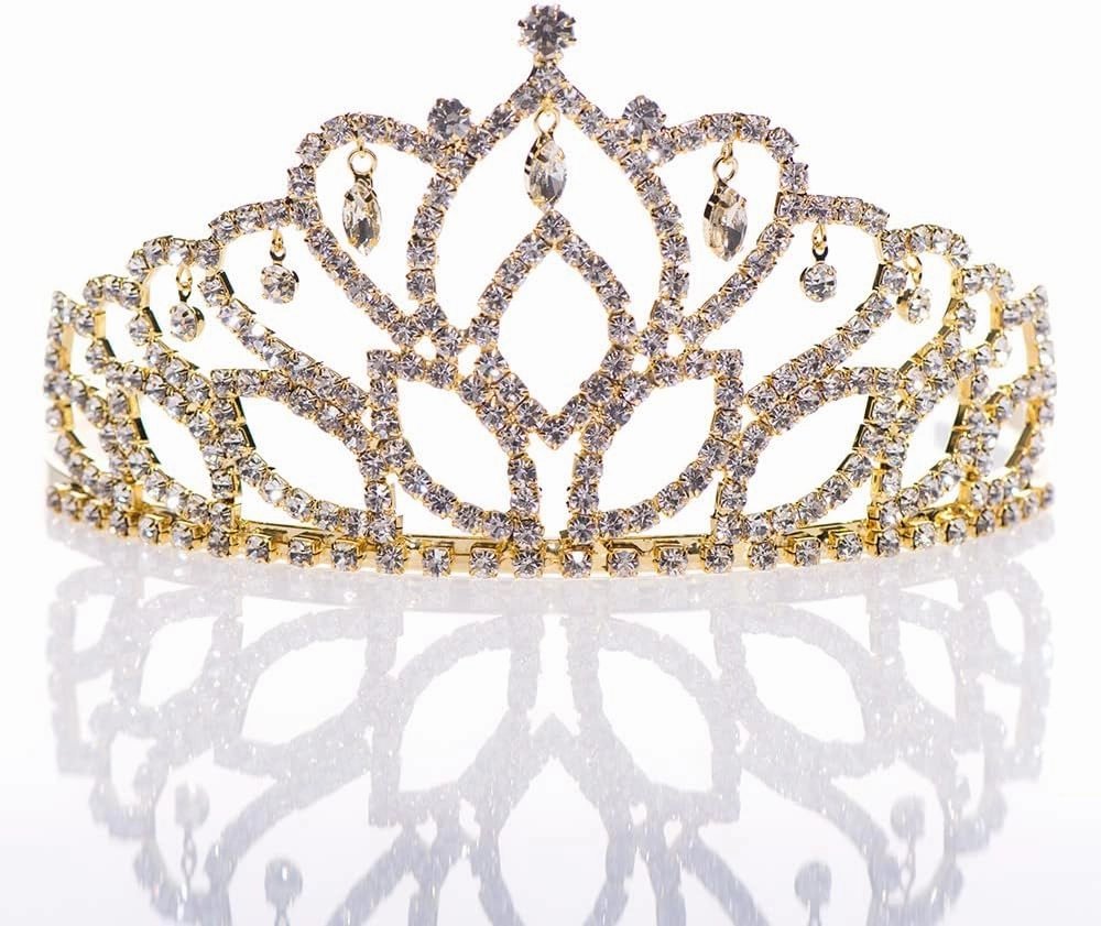 Anderson's Mirabella Queen and Princess Tiara Sets, Women, Girls, Prom, Homecoming Coronation