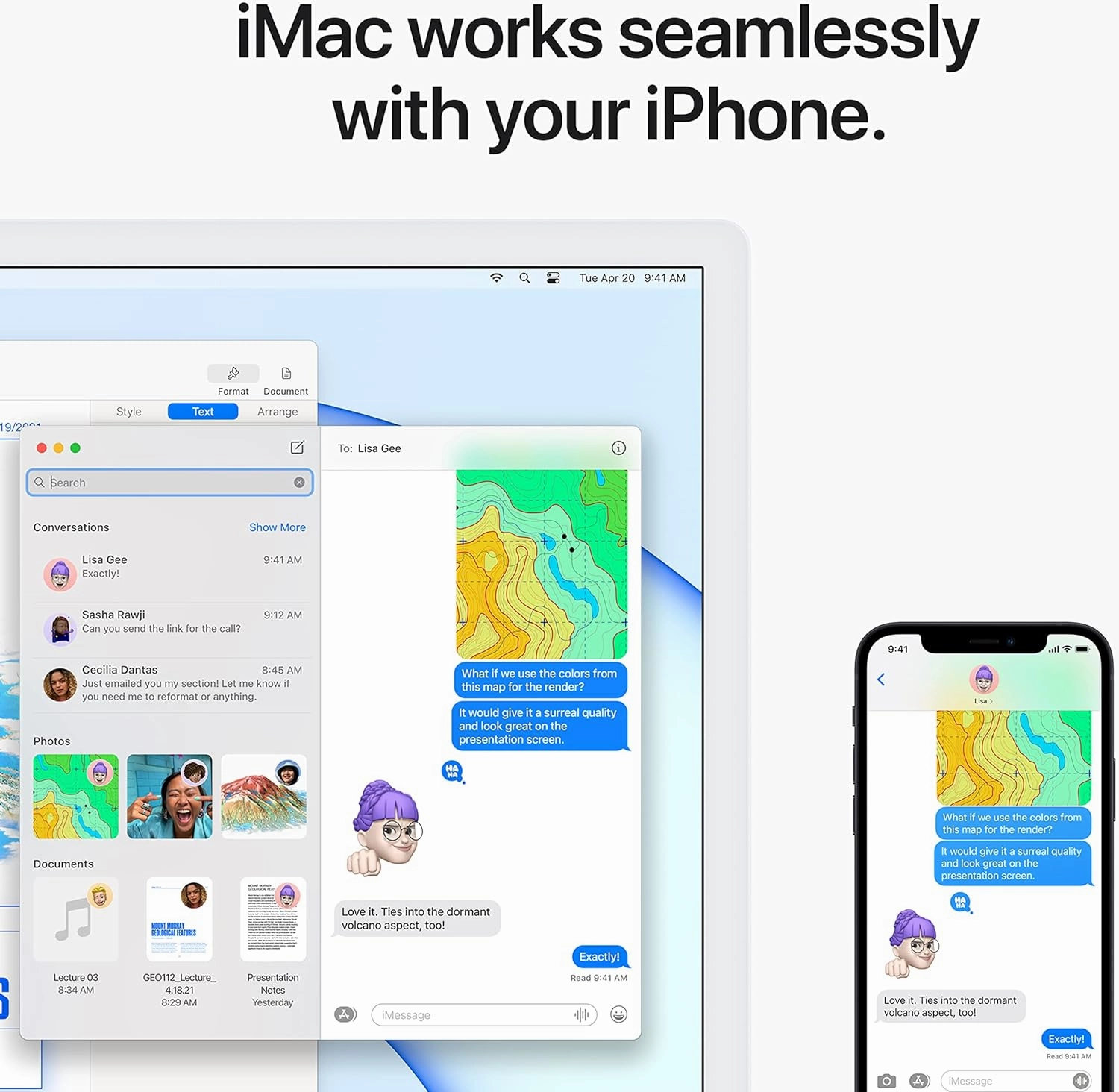 Apple 2021 iMac All in one Desktop Computer with M1 chip: 8-core CPU, 8-core GPU, 24-inch Retina Display, 8GB RAM, 256GB SSD Storage, Matching Accessories. Works with iPhone/iPad; Pink