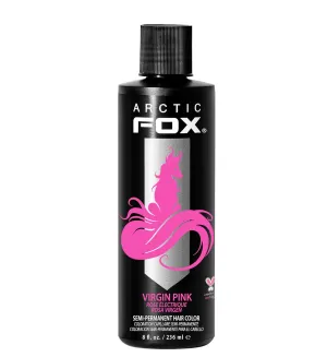 ARCTIC FOX Vegan and Cruelty-Free Semi-Permanent Hair Color Dye (8 Fl Oz, VIRGIN PINK)