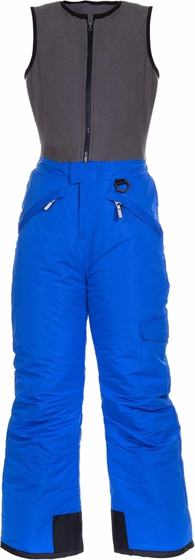 Arctic Quest Polar Fleece Water Resistant Insulated Unisex Boys and Girls Unisex Ski & Snow Bib Pants Overalls