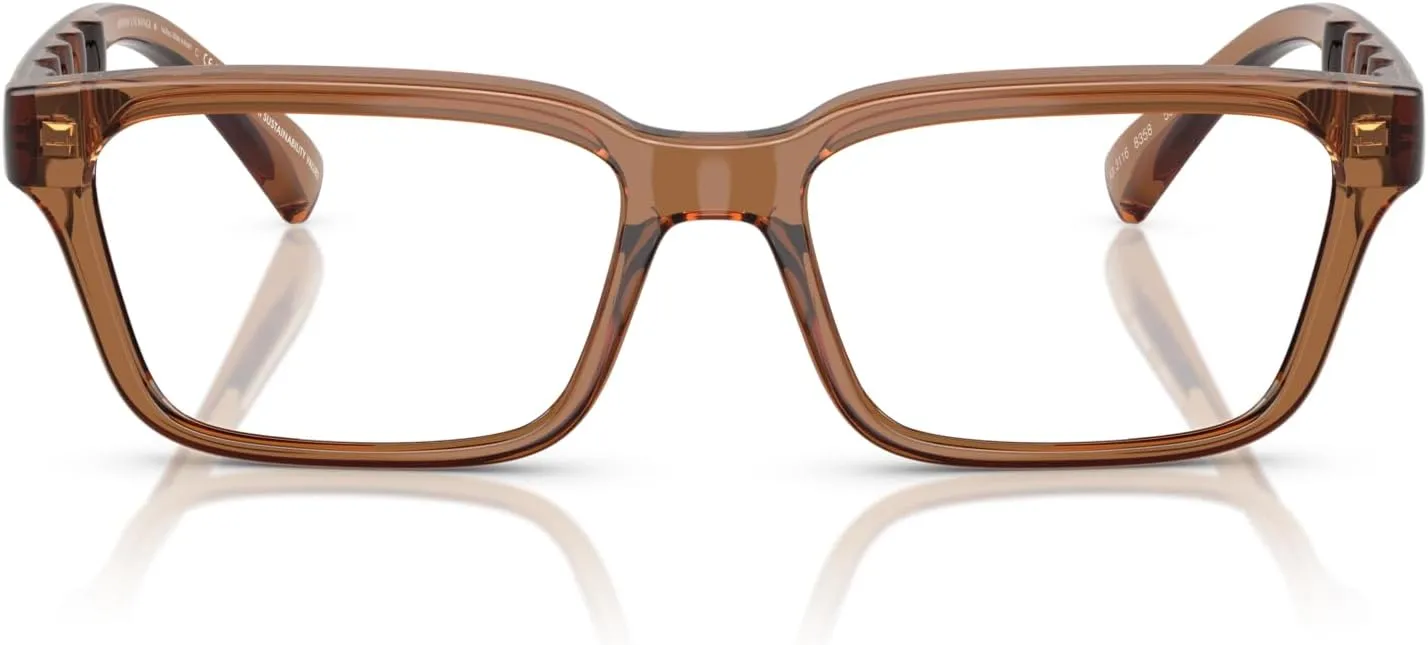 Armani Exchange Men's Ax3116 Rectangular Prescription Eyewear Frames