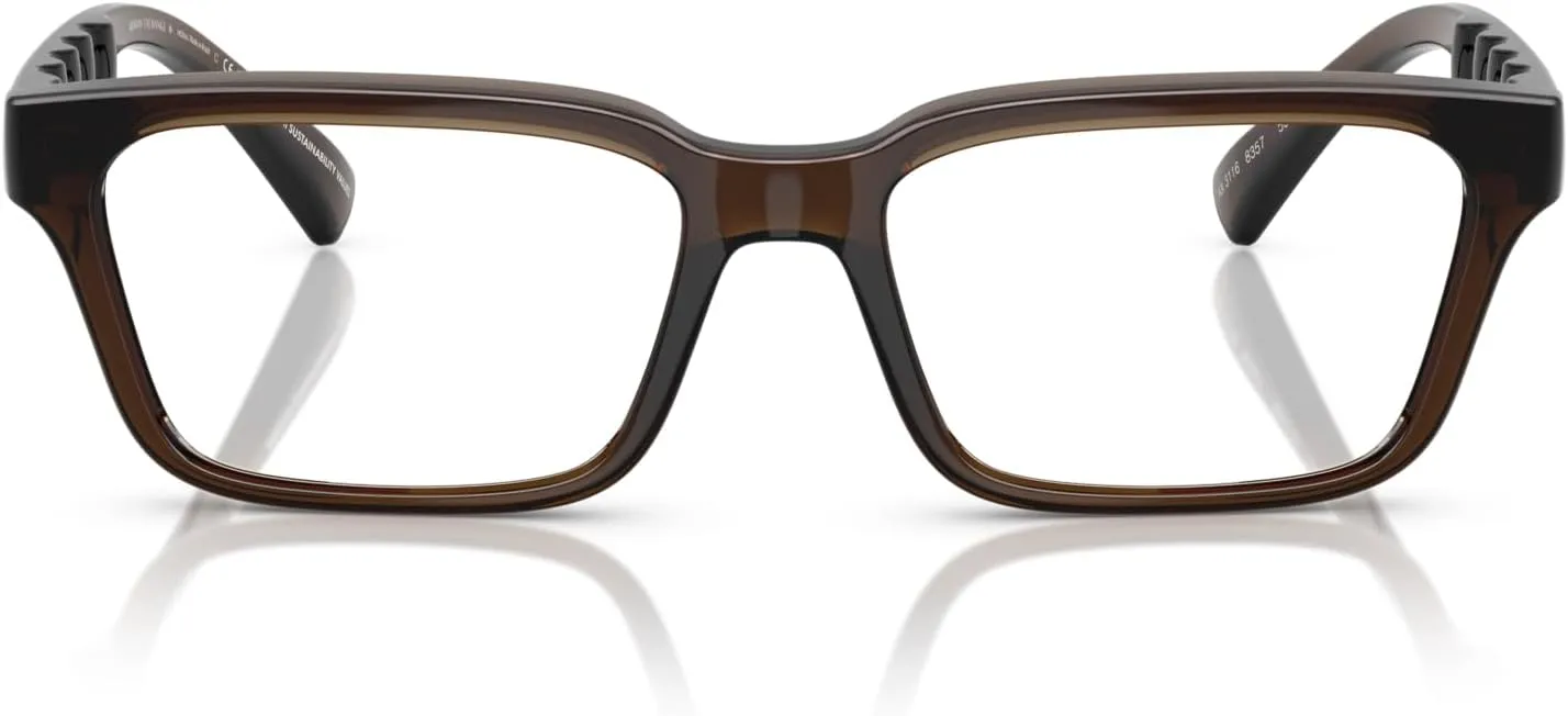Armani Exchange Men's Ax3116 Rectangular Prescription Eyewear Frames
