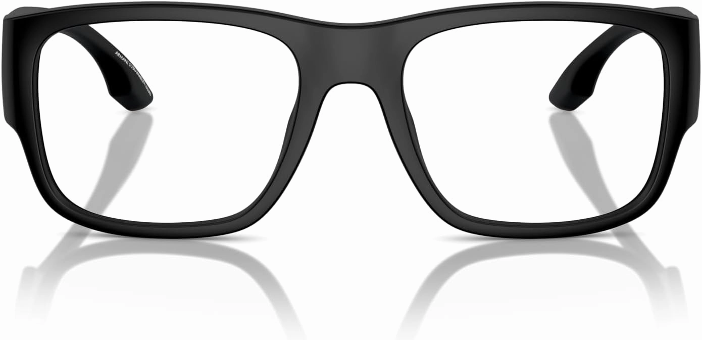 Armani Exchange Men's Ax3112u Universal Fit Square Prescription Eyewear Frames