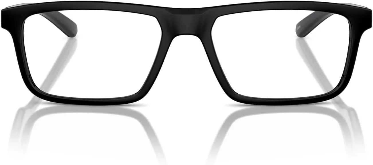 ARNETTE Eyeglasses AN 7249 2900 Recycled Black Matte/Shiny/Demo Lens