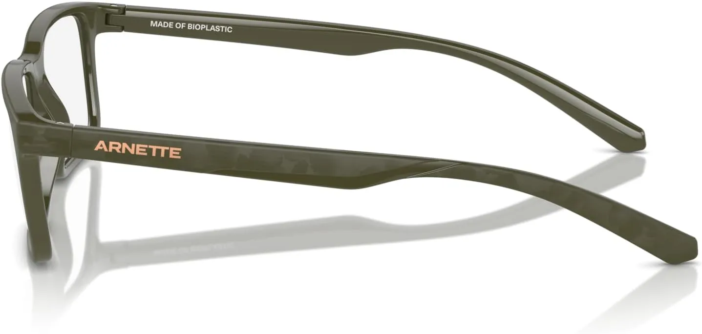 ARNETTE Men's An7253 Koko Rectangular Prescription Eyewear Frames