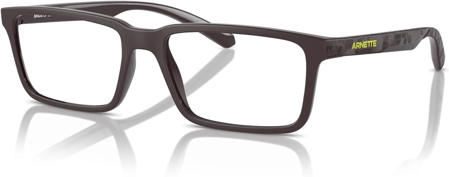 ARNETTE Men's An7253 Koko Rectangular Prescription Eyewear Frames