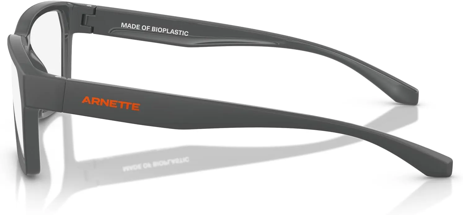 ARNETTE Men's An7257u Pinz Rectangular Prescription Eyewear Frames