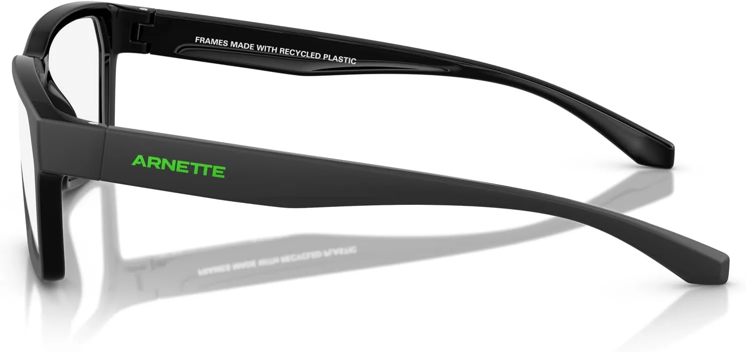 ARNETTE Men's An7257u Pinz Rectangular Prescription Eyewear Frames
