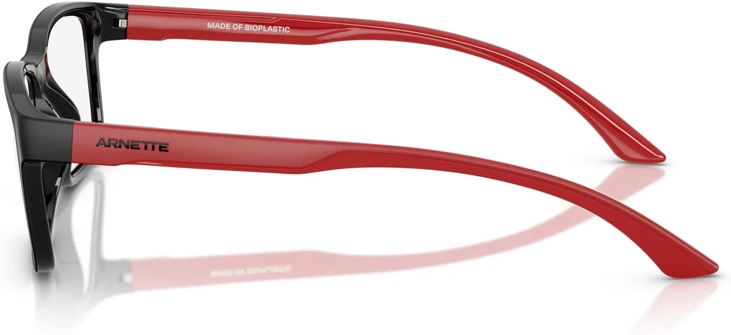 ARNETTE Men's An7276u Derail Universal Fit Square Prescription Eyewear Frames