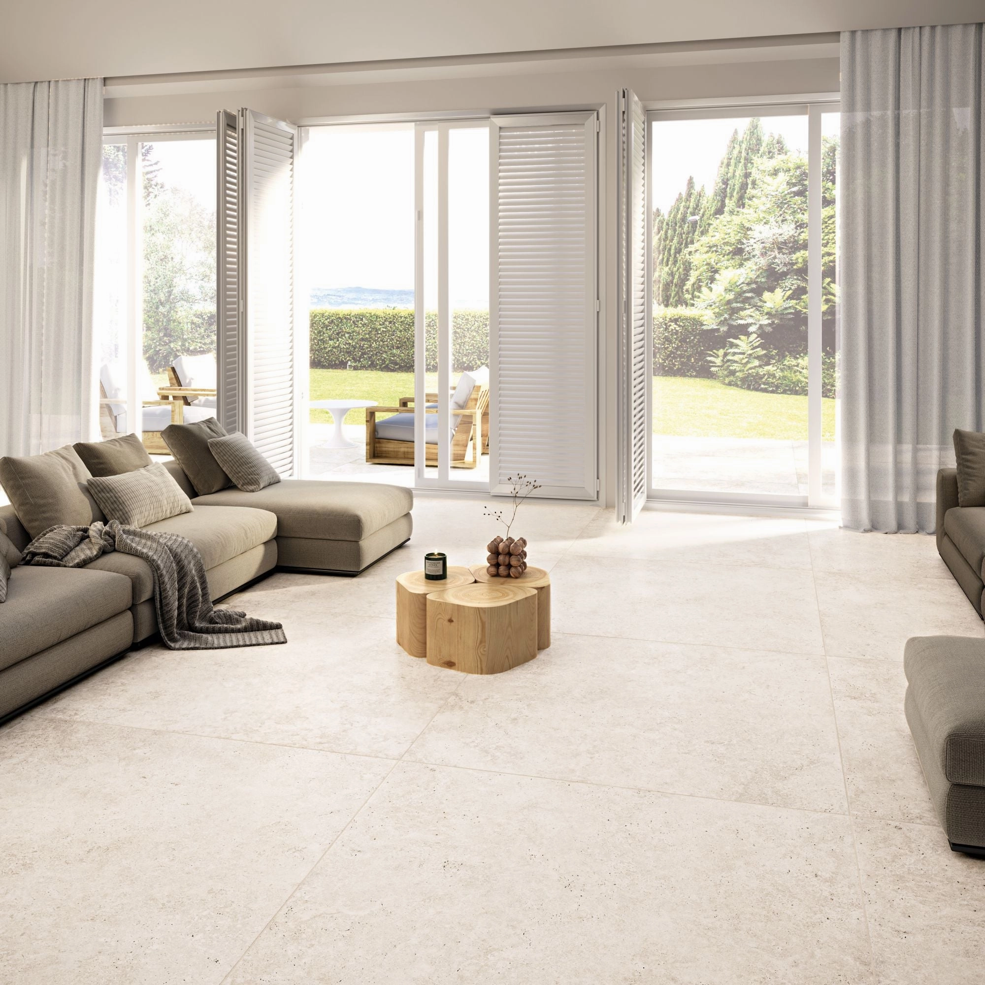 Astrum White 48X48 Matte Porcelain