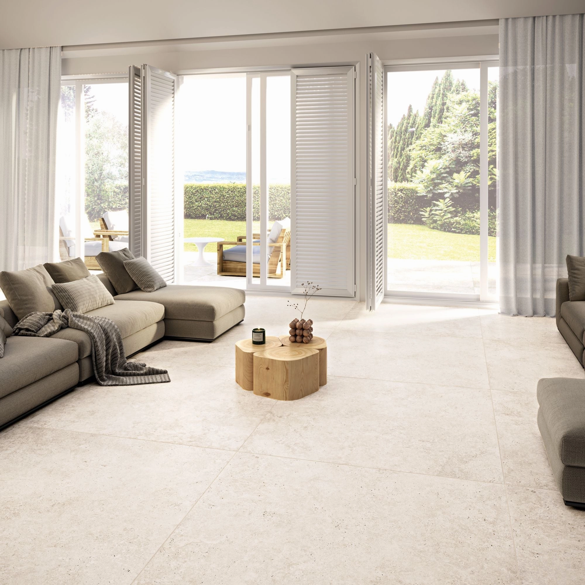 Astrum White 48X48 Matte Porcelain