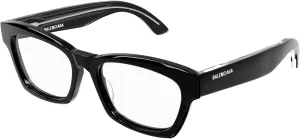 Balenciaga BB0242O Black 53/17/145 unisex Eyewear Frame