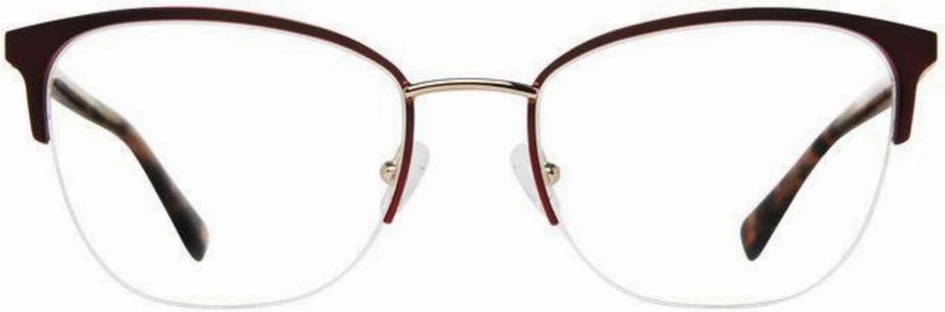 BANANA REPUBLIC Eyeglasses BR 223 6K3 Burgundy Gold