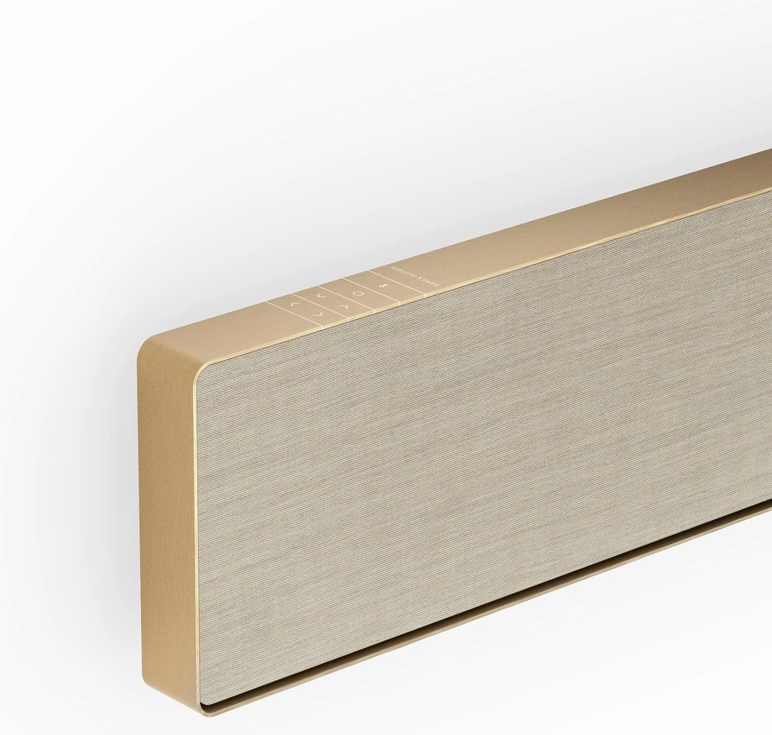Bang & Olufsen Beosound Stage – Dolby Atmos Soundbar – TV and WiFi Speaker, Gold Tone/Golden