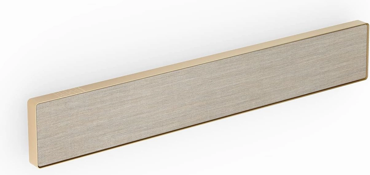 Bang & Olufsen Beosound Stage – Dolby Atmos Soundbar – TV and WiFi Speaker, Gold Tone/Golden