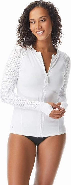 BEACH HOUSE Sport Ava Long Sleeve Rash Guard for Women - Swimsuit Top Cover Up with UPF 50 Plus Protection