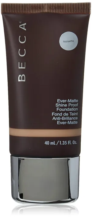 Becca Ever-Matte Shine Proof Foundation, Noisette, 1.35 Ounce