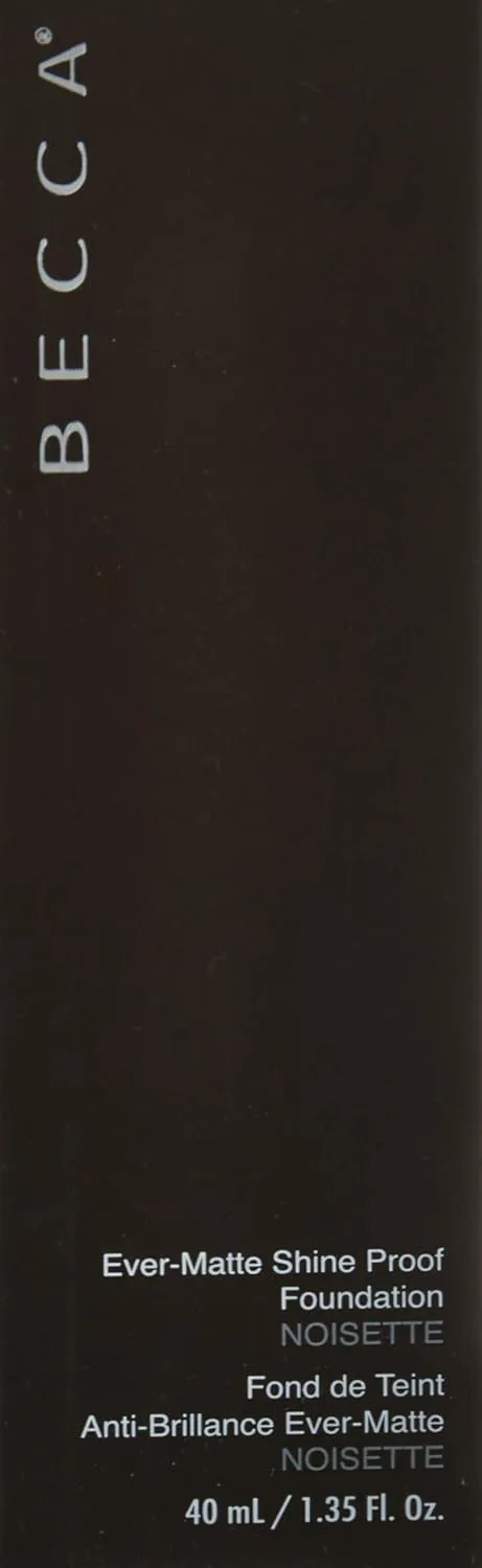 Becca Ever-Matte Shine Proof Foundation, Noisette, 1.35 Ounce