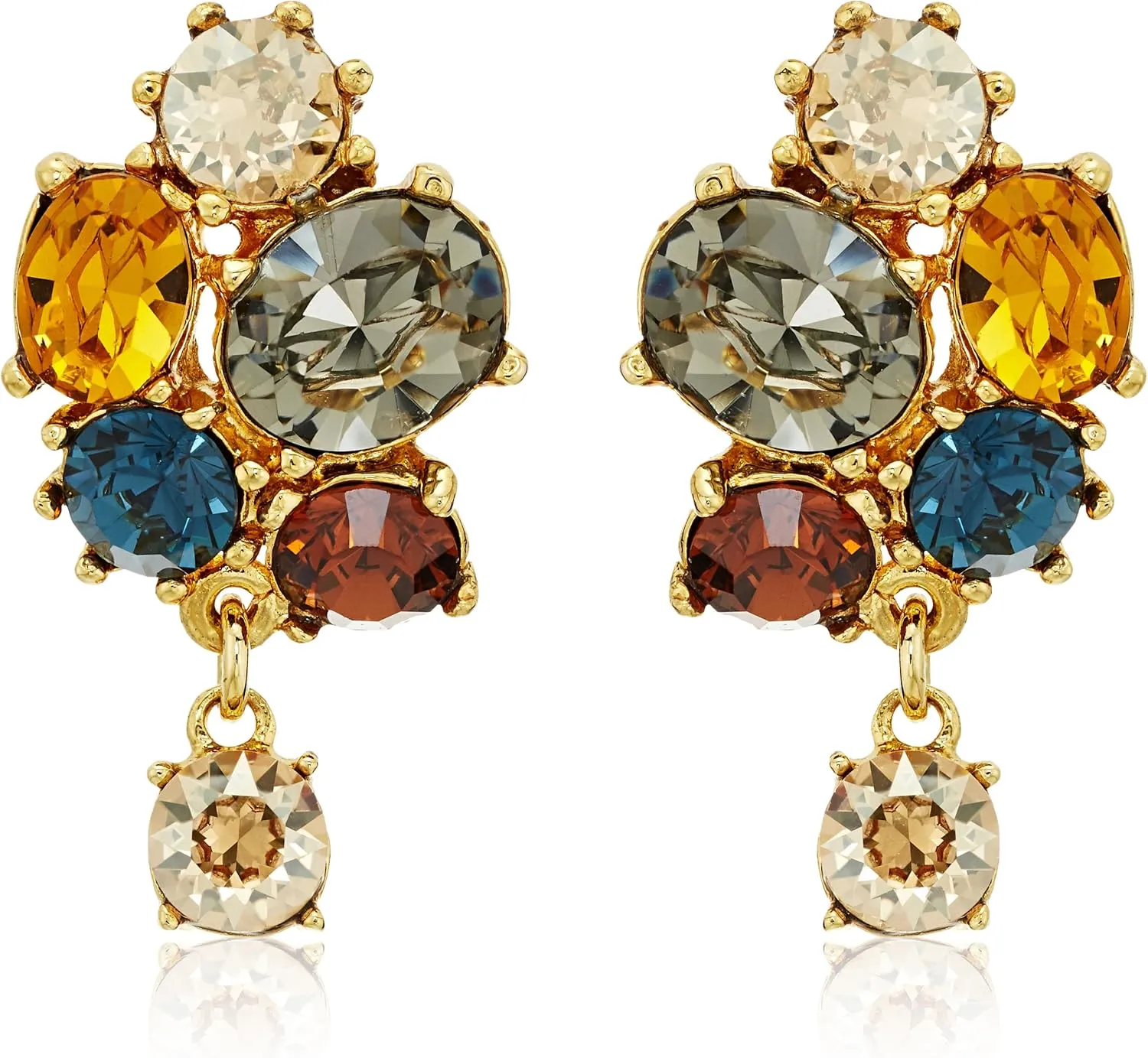 Ben-Amun Arabian Nights Collection Swarovski Crystal Gold Plated New York Fashion Jewelry