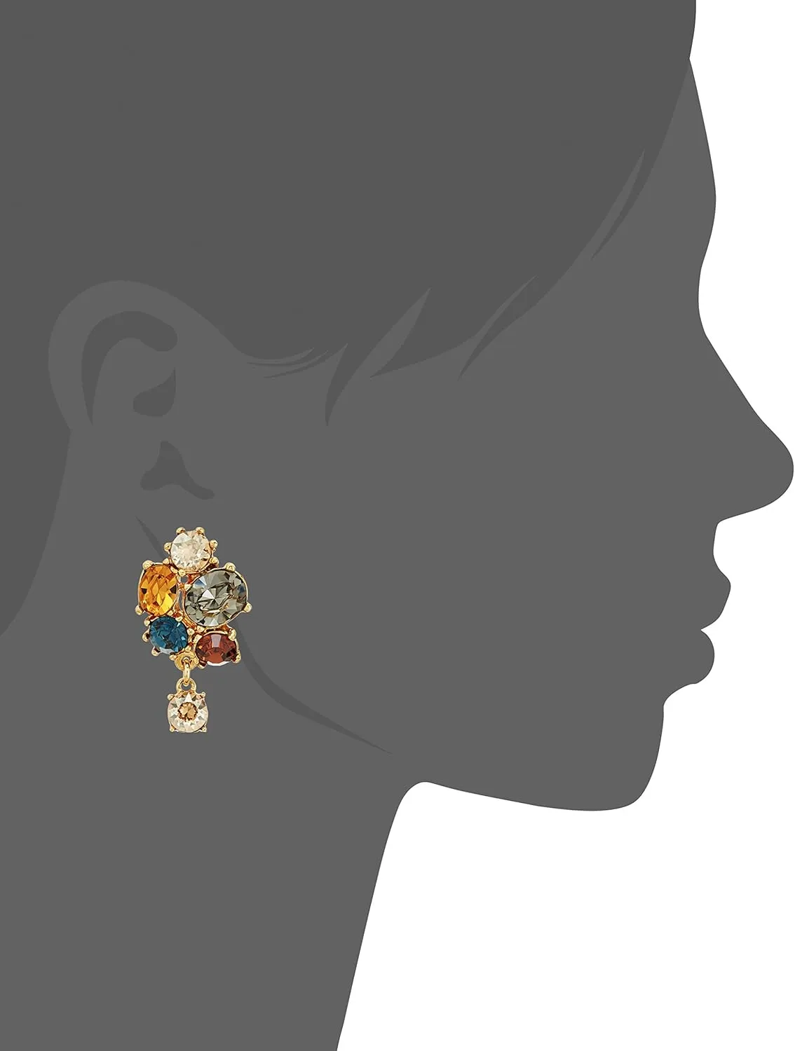 Ben-Amun Arabian Nights Collection Swarovski Crystal Gold Plated New York Fashion Jewelry