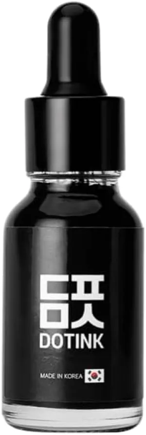 Best SMP Ink for Scalp Micropigmentation – Safety Certified/Fade-Resistant/Long-Lasting Vibrant Pigmentation (Basic (Light Black))