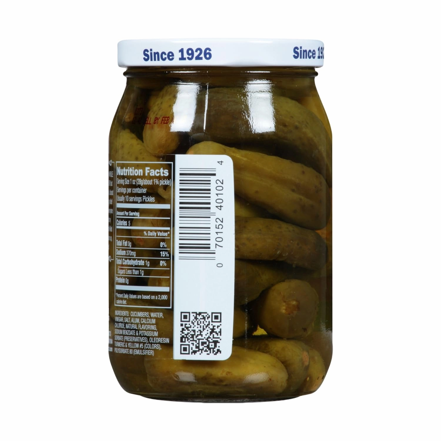 Best Maid Pickles – 9-Item Assortment of Dill, Sweet, Bread & Butter, Okra, and Specialty - 3 or 6 Packs (6 Pack, Whole Sour Pickles)