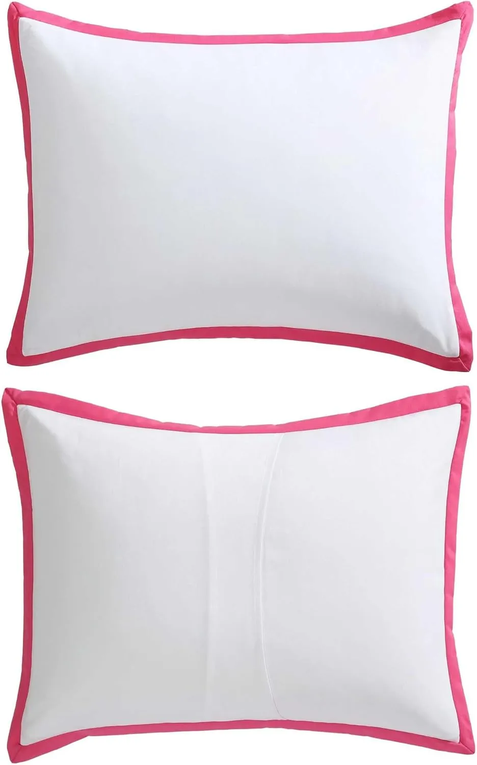 Betsey Johnson - Comforter Set, Soft Bedding with Matching Sham, Bonus Throw Included, Ideal Dorm Essentials (Signature Hotel Solid Pink, Twin)