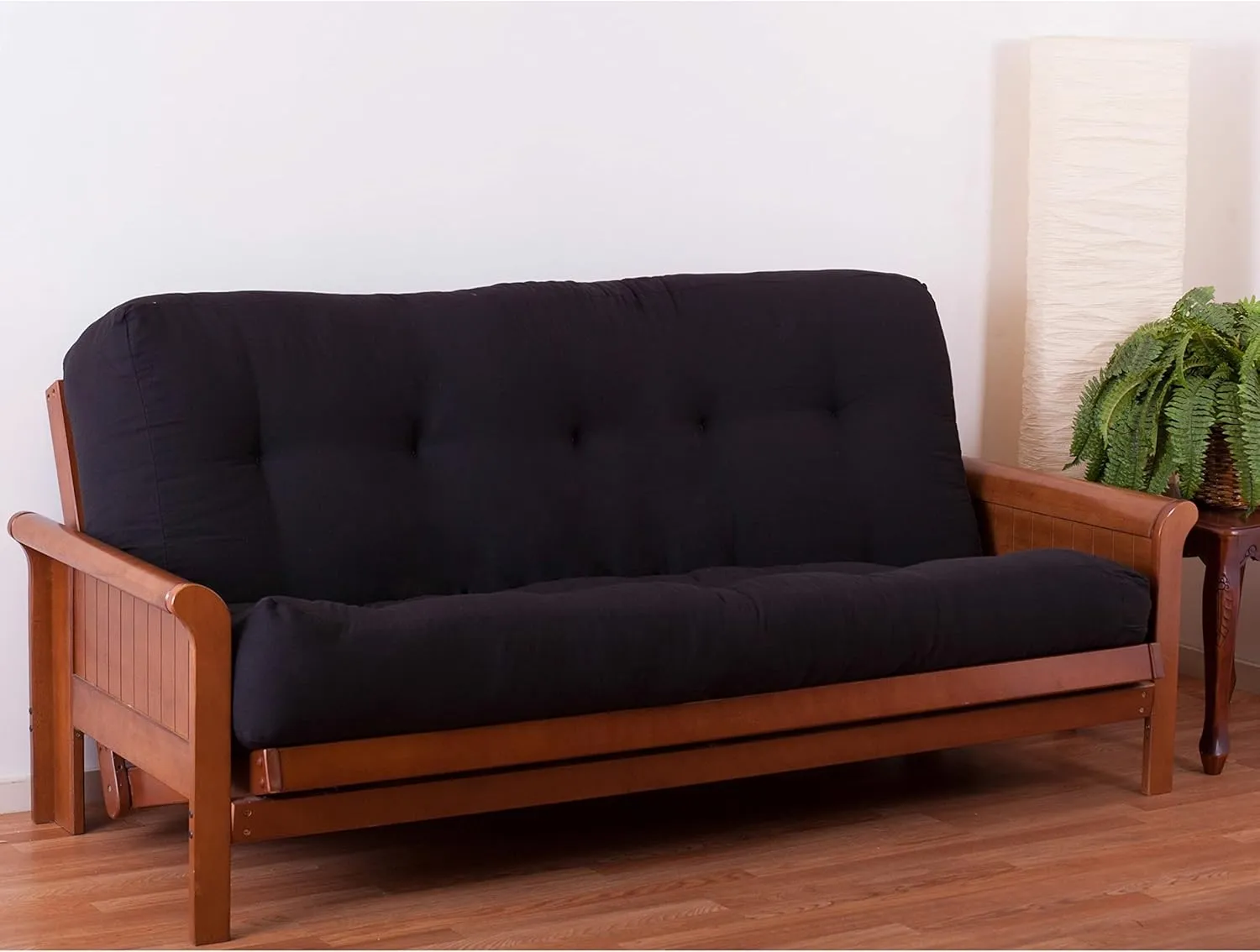Blazing Needles Renewal 9" Twill Futon Mattress, Full, Aqua Blue