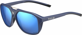 Bollé - ARCADIA, Dark Blue Matte, Volt  Offshore Polarized, Large, Sunglasses, Unisex, Adult