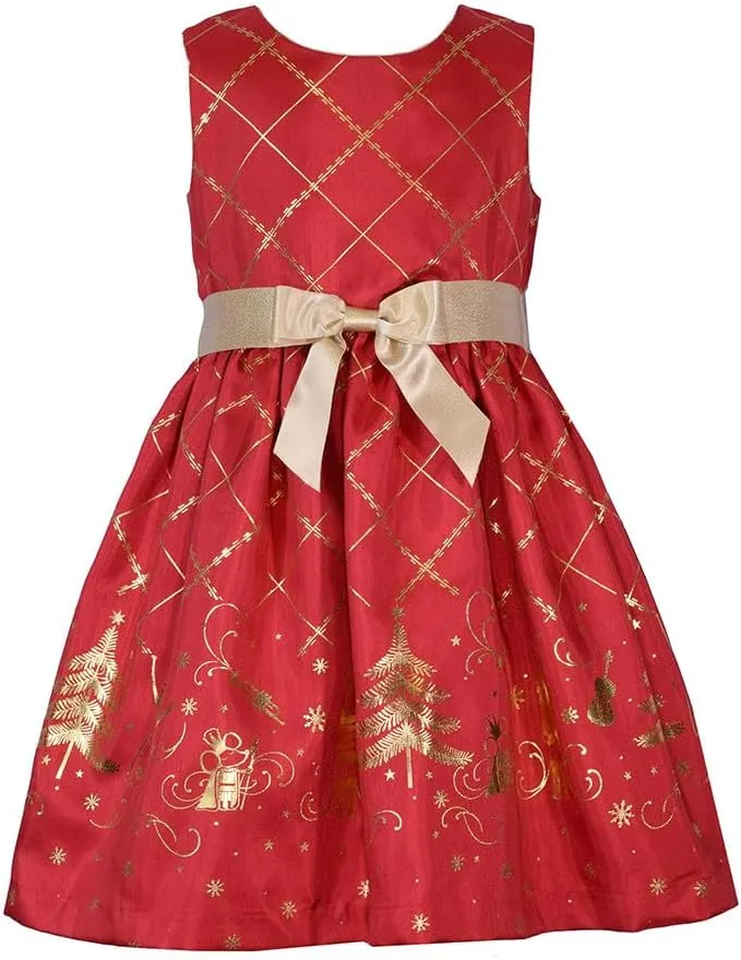 Bonnie Jean Girls Christmas Holiday Special Occasion Party Nutcracker Dress